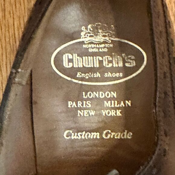 Church’s Chetwynd Oxford Brogue Nevada Custom Grade Size 9 – Retail $1,200 main image 8